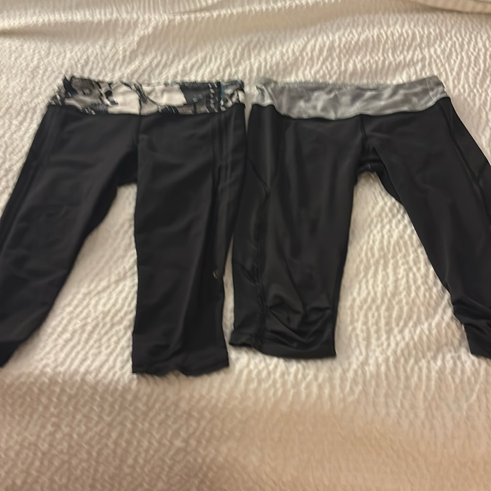 🍋Lululemon 2 pairs Crops